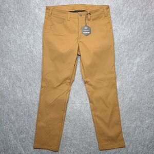NEW Truewerk EDO Werkpant Men 36x32 Sand Tan Workwear Technical 4-Way Stretch